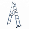 3 section aluminium extension ladder a type ladder